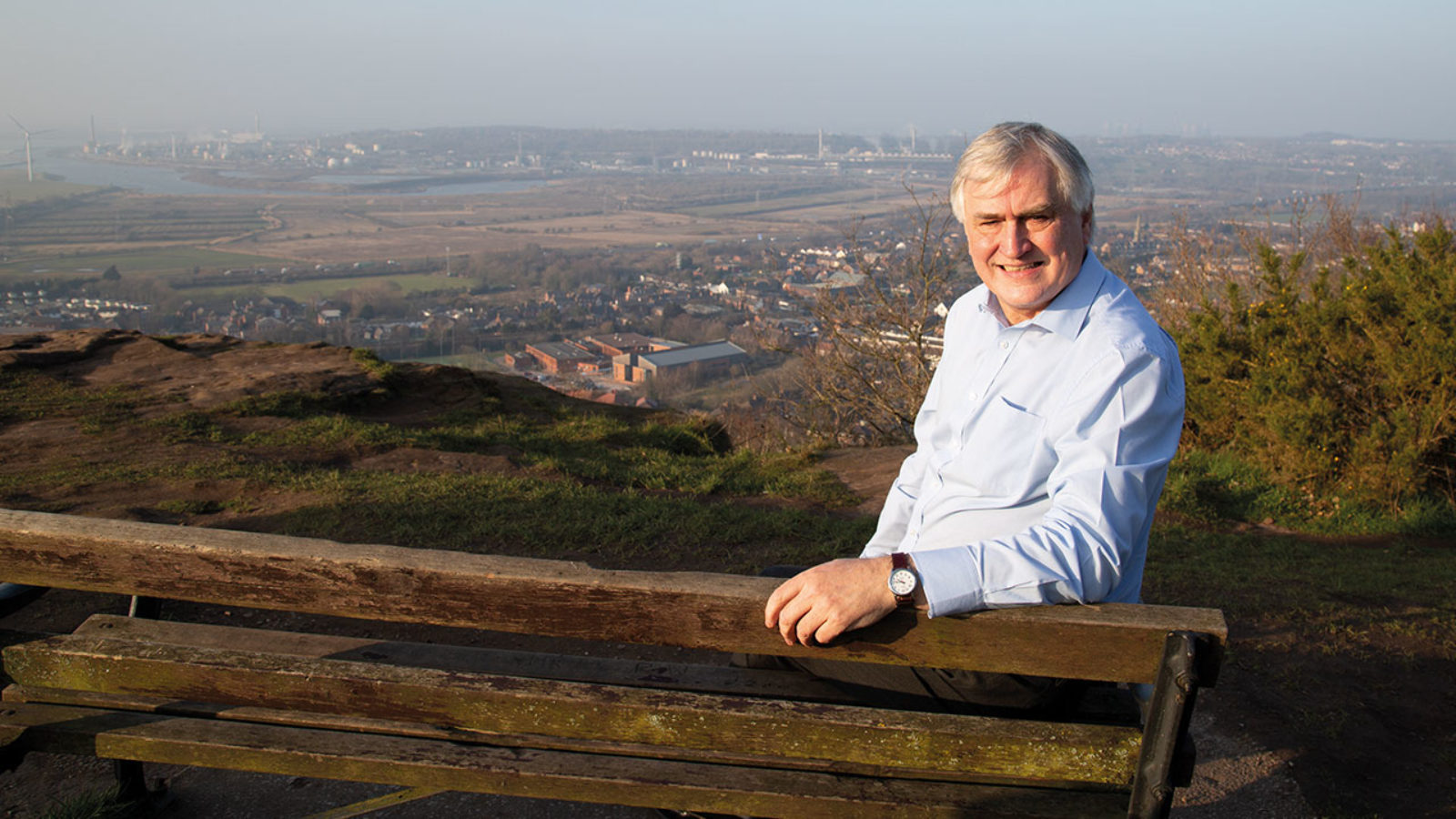 Mike on Frodsham Hill